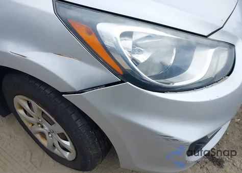 2012 Hyundai Accent Gls z USA, uszkodzony, nr VIN KMHCT4AE2CU157544
